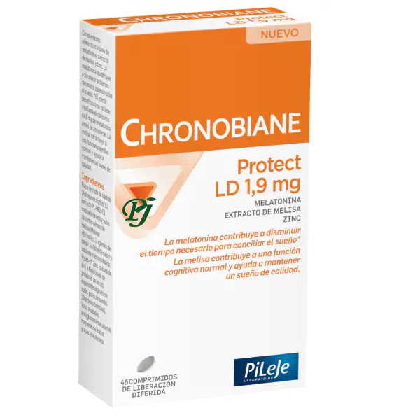 Chronobiane Melatonina Protect Ld 1.9 Mg. 45 Comprimidos - Pileje