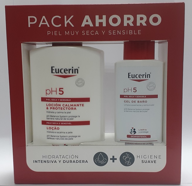 Pack Rutina Ph5 Locion + Gel De Baño - Eucerin