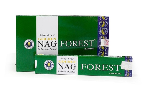 Incienso Golden Nag Forest 15 G. - Vijayshree