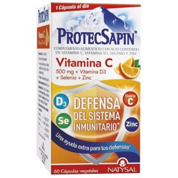 Protecsapin Vitamina C 60 Cápsulas - Natysal