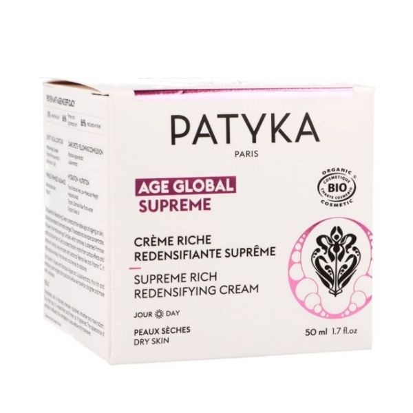 Age Global Supreme Crema Redensificadora Pieles Normales 50 Ml. - Patyka