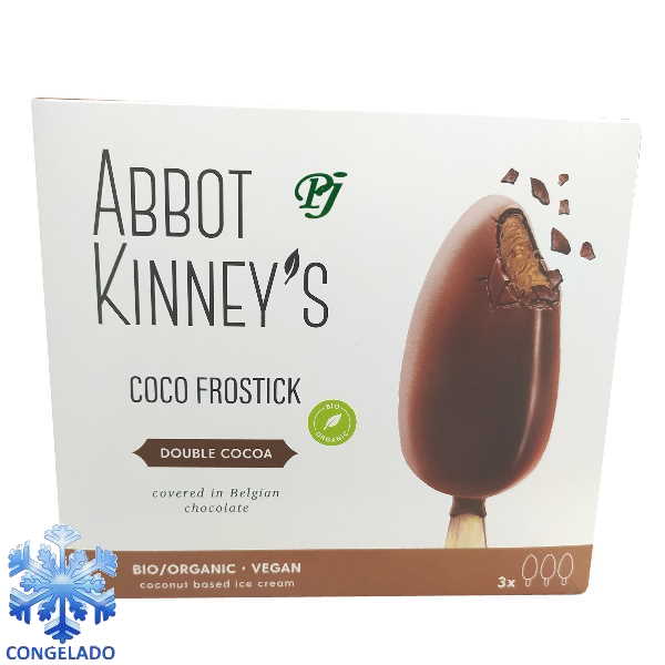 Helado De Coco Con Doble Cobertura De Chocolate 3X80 Ml. - Abbot Kinneys