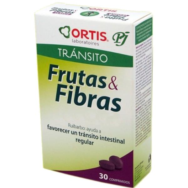 Frutas Y Fibras Clásico 30 Comprimidos - Ortis