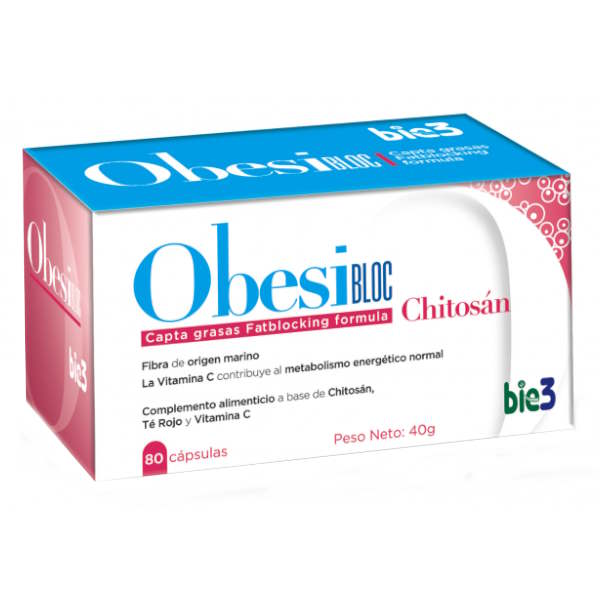 Chitosán 80 Cápsulas - Bie3