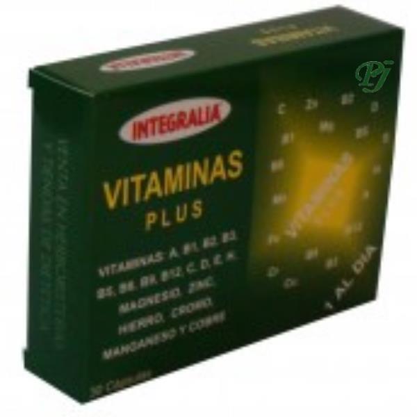 Vitaminas Plus 30 Cápsulas - Integralia