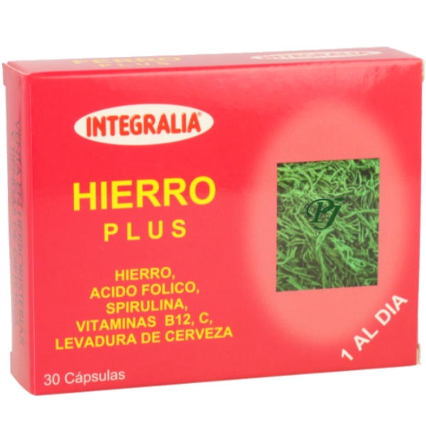 Hierro Plus 30 Cápsulas - Integralia