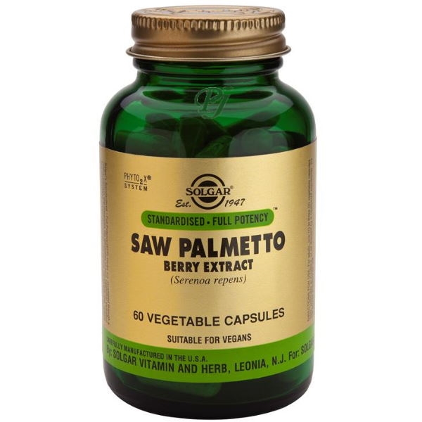 Sabal (Saw Palmetto) 60 Cápsulas - Solgar