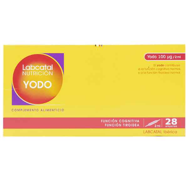 Yodo (I) Nº 07 Ampollas 28 X 2 Ml. - Labcatal