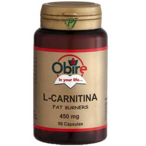 L Carnitina 90 Cápsulas 450 Mg. - Obire