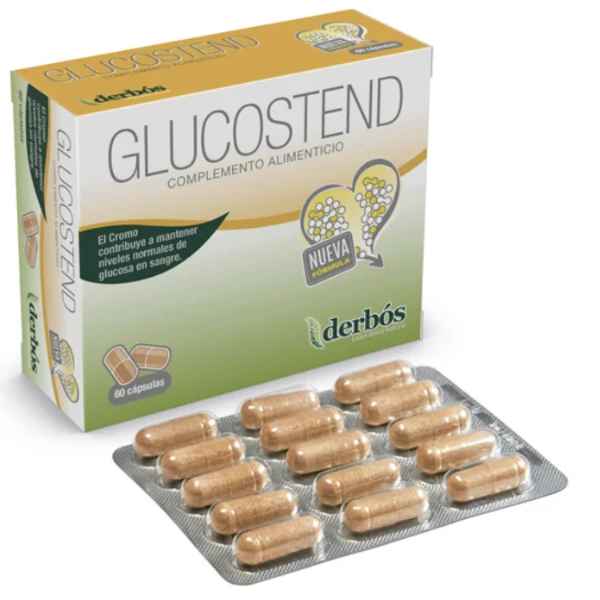 Glucostend 60 Cápsulas - Derbós