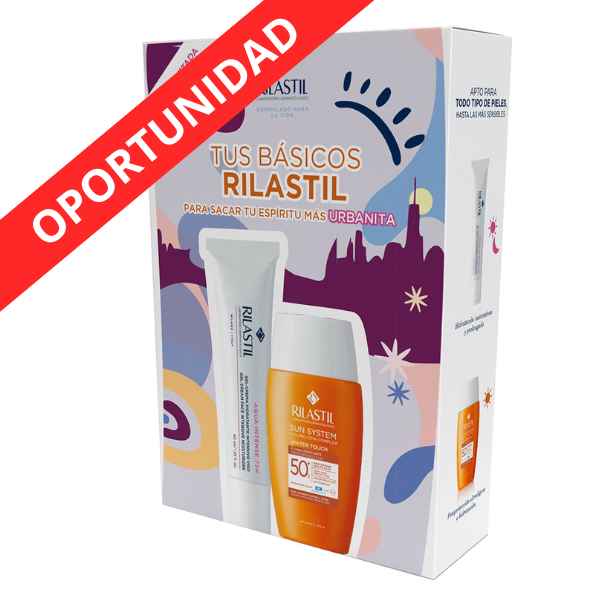 Fluido + Gel Crema Solar 50+ Urbanita - Rilastil
