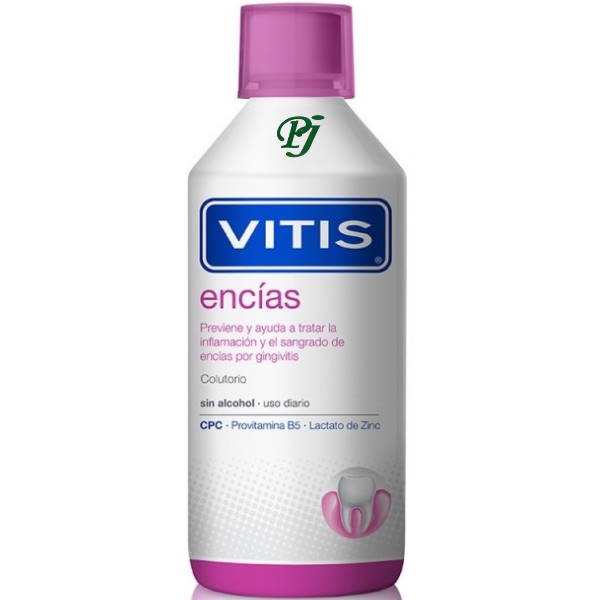 Colutorio Encías 500 Ml. Sin Alcohol - Vitis