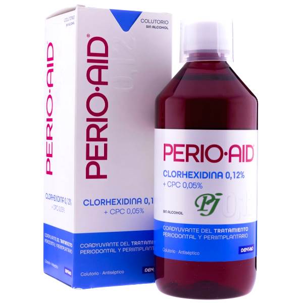 Colutorio Perio Aid Tratamiento 0.12% 500 Ml. - Vitis