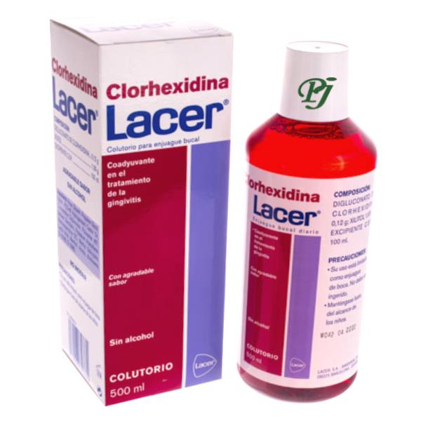 Clorhexidina Colutorio 500 Ml. - Lacer
