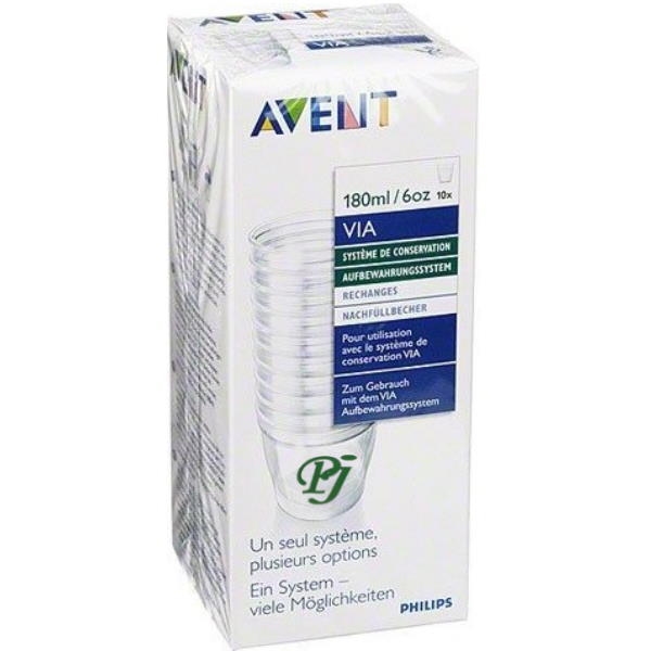 Vasos Via 180 Ml. 10 Uds. - Avent