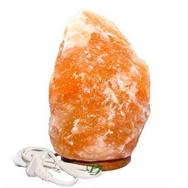 Lámpara Sal Himalaya 8 A 10 Kg. Cable Y Bombilla - Cm Web Solutions