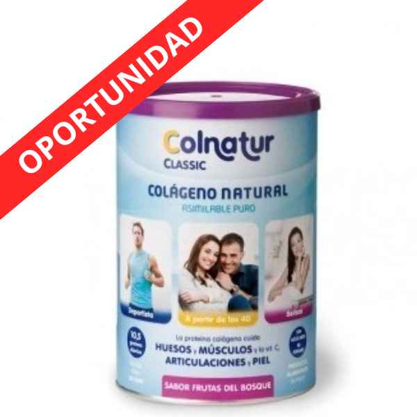 Colágeno Asimilable Puro Sabor Frutas Del Bosque 300 G. - Colnatur