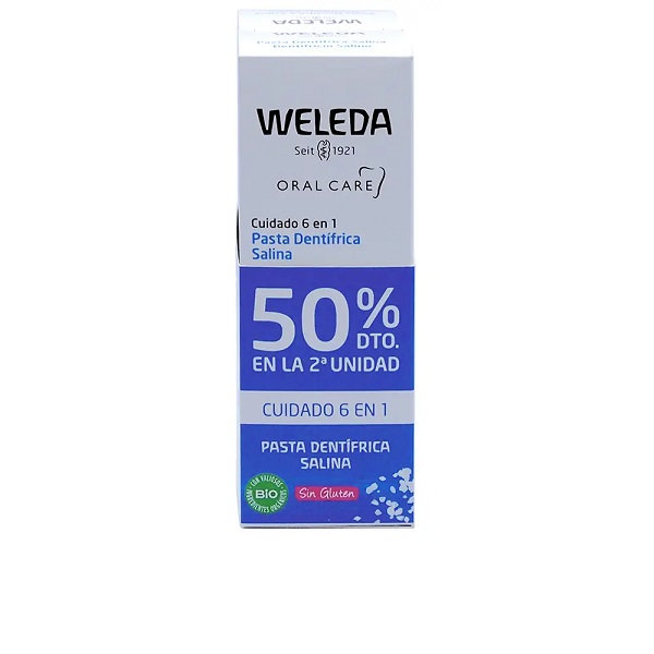 Dentífrico Salina Dúo 2 x 75 Ml. - Weleda