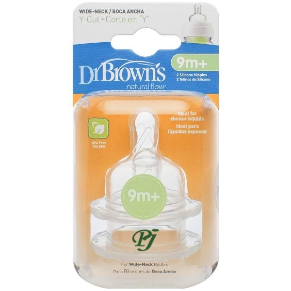 Tetina Boca Ancha Cereales 9 M+ - Dr. Browns