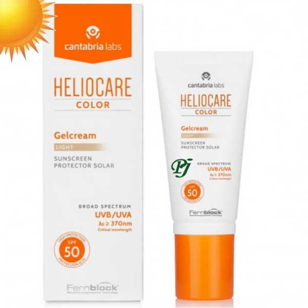 Heliocare 50+ Gel Color Light 50Ml - Cantabria Labs