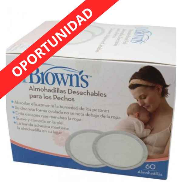 Discos Absorventes Desechables 60 Uds. - Dr. Browns