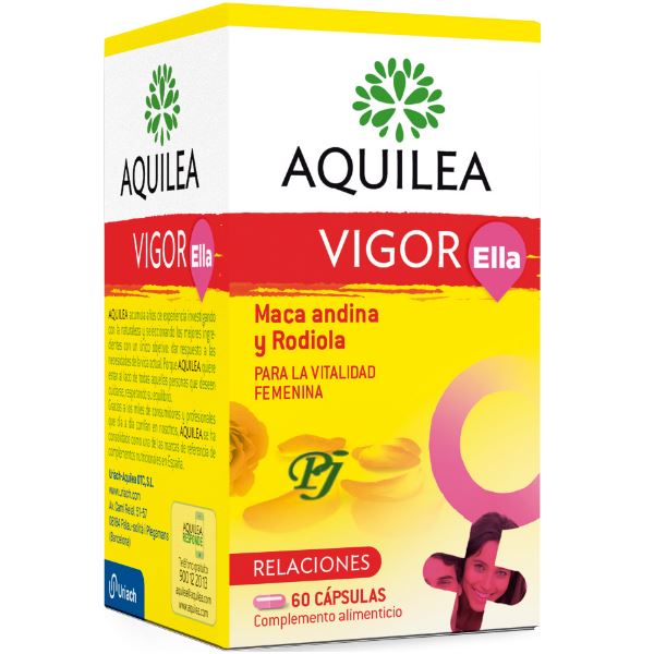 Aquilea Vigor Ella 60 Cápsulas - Uriach