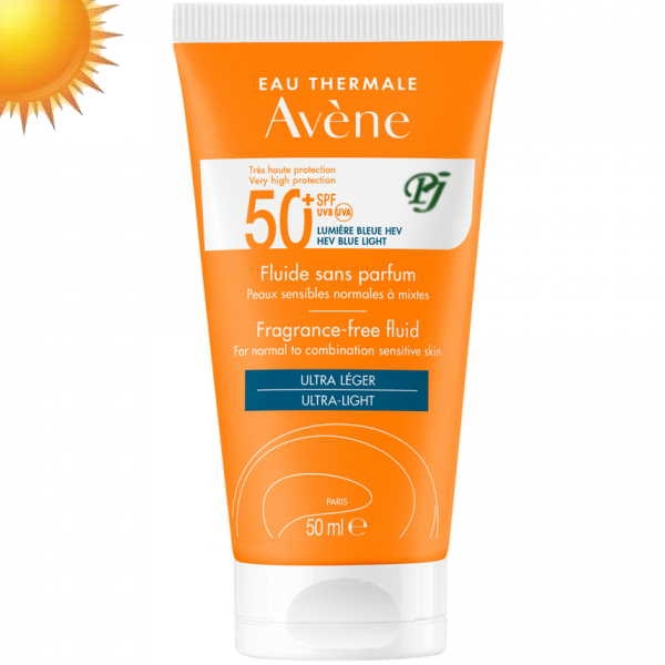 Fluido Solar Linea N. Spf50+ Sin Color Sin Perfume 50Ml - Avene