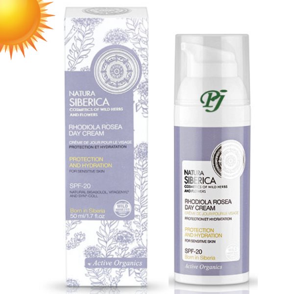 Crema Día Solar Piel Sensible Spf20 50 Ml. - Natura Siberica
