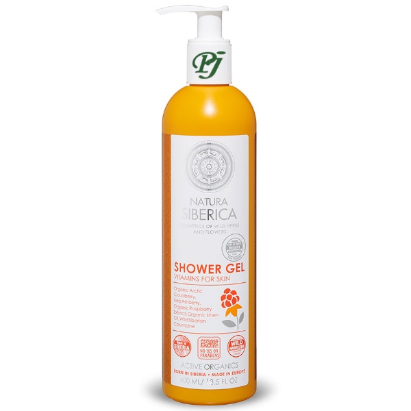 Gel Ducha Con Vitaminas 400 Ml. - Natura Siberica
