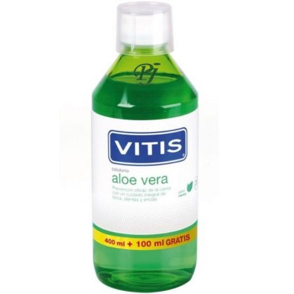 Colutorio Aloe Vera Menta 400 Ml. + 100 Ml. - Vitis