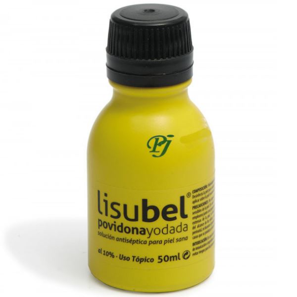 Povidona Yodada Al 10% 50 Ml. - Lisubel