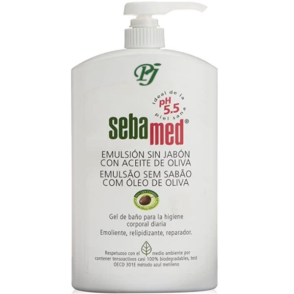 Emulsión Sin Jabón Oliva 1 L. - Sebamed