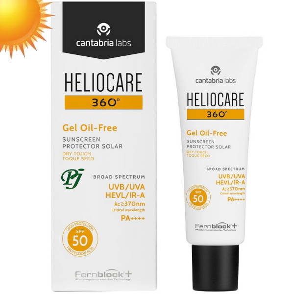 Heliocare Solar Spf50+ 360º Gel Oil Free 50 Ml. - Cantabria Labs