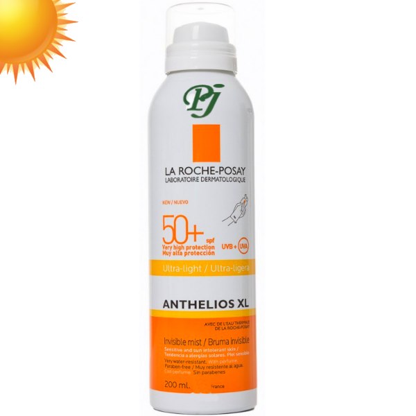 Anthelios Solar Spf 50+ Xl Bruma Invisible 200 Ml. - La Roche Posay