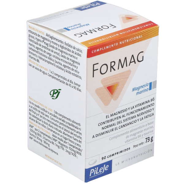 Formag Magnesio Marino 90 Comprimidos - Pileje
