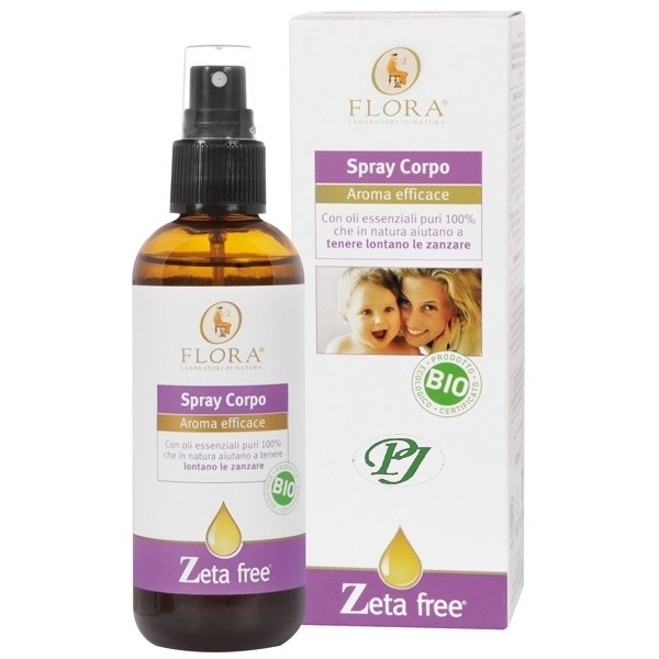Spray Aceite Corporal Repelente Mosquitos 100 Ml. - Flora