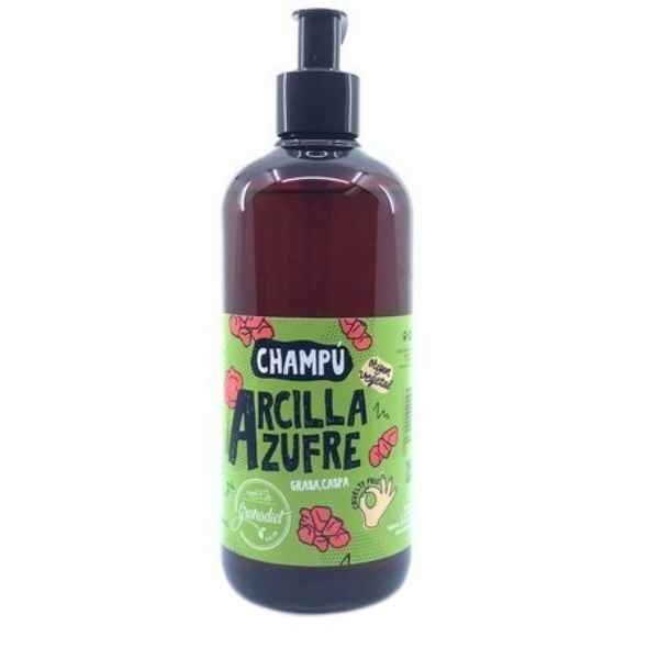 Champú Con Dosificador De Arcilla Y Azufre 500 Ml. - Granadiet