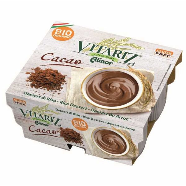 Postre Arroz Chocolate 4 X 100 G. Vitariz - Biocop