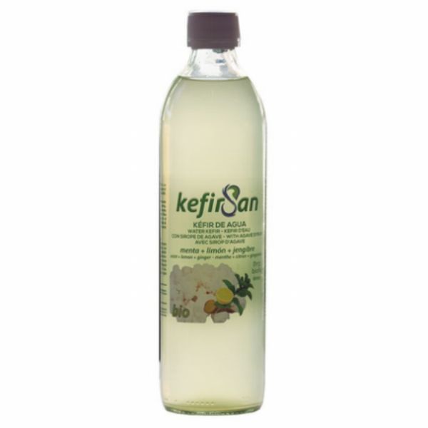 Kefirsan Kéfir Menta Limón Y Jengibre Bio 500 Ml. - Bionsan