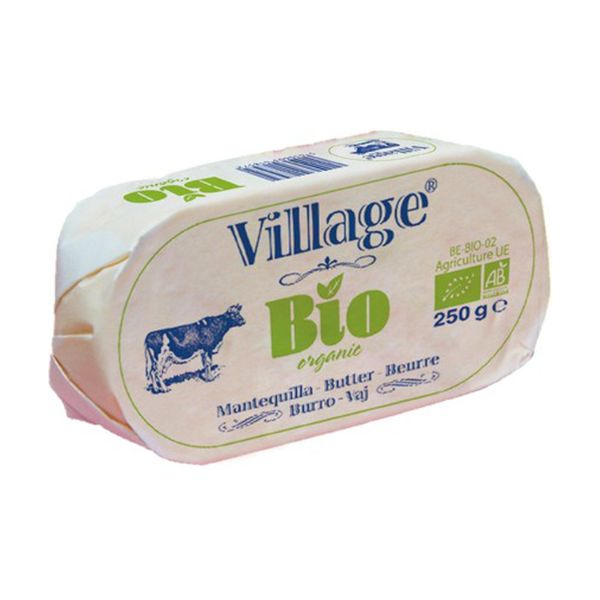 Mantequilla Sin Sal Bio 250 G. - Village