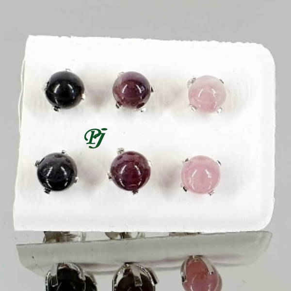 Pendientes Garra Turmalina Multicolor