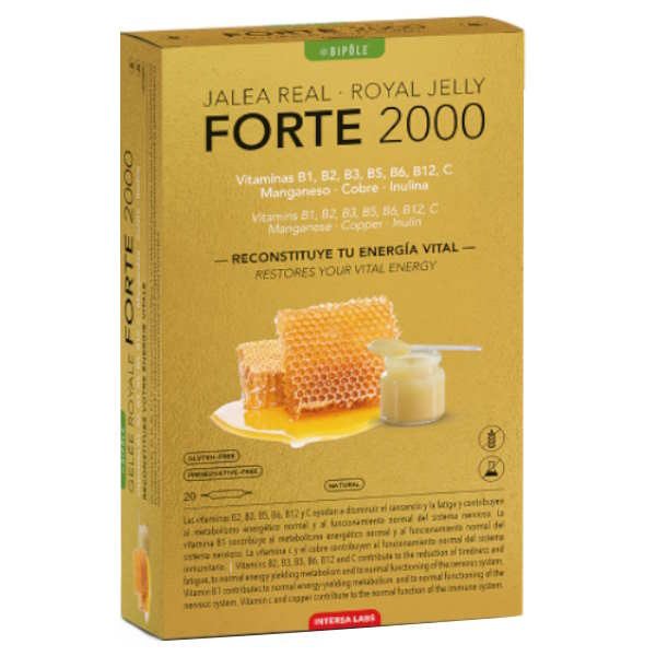 Bipole Jalea Real Forte 2000 20 Ampollas - Intersa Labs