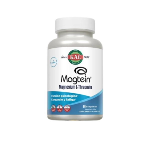 Magtein L-Threonate Magnesium 60 Compimidos - Kal