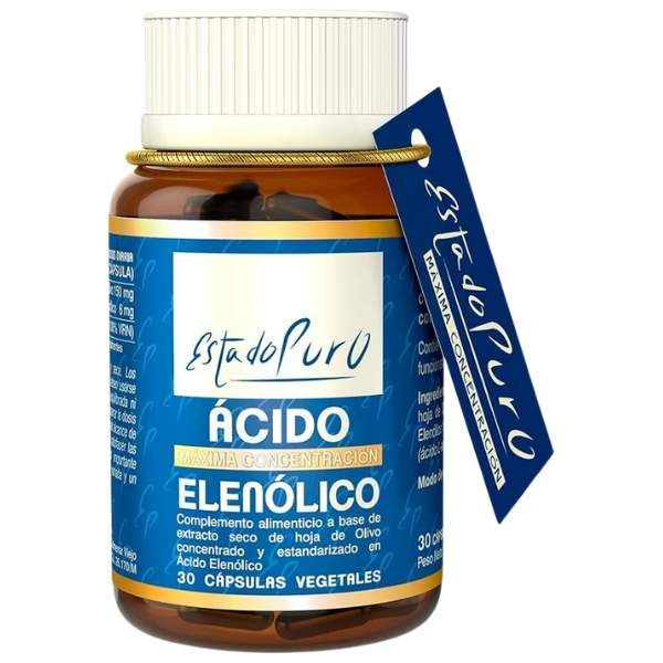 Ácido Elenólico Estado Puro 30 Cápsulas - Tongil