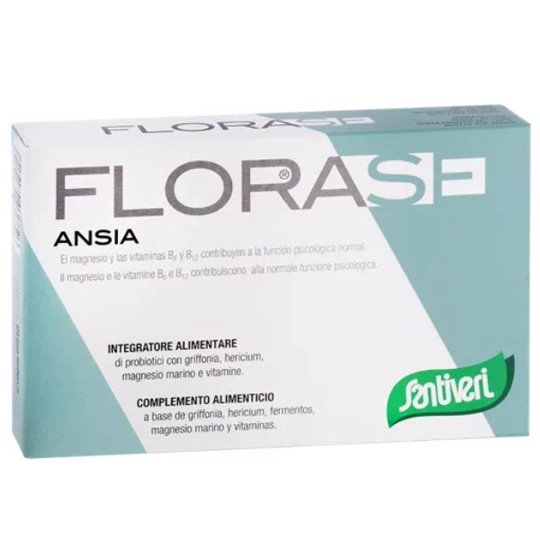 Florase Ansia Plus 30 Cápsulas - Santiveri