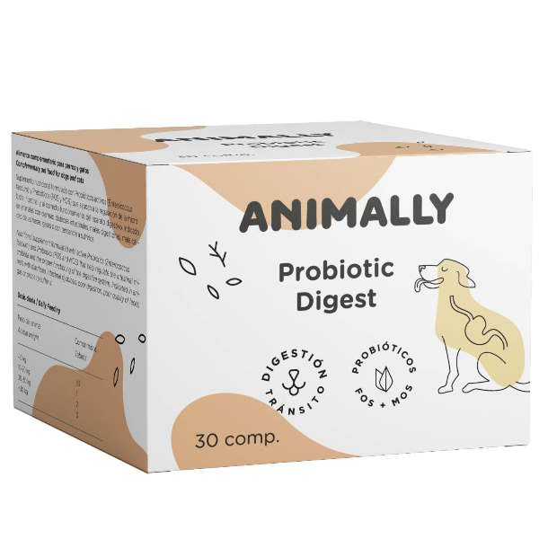 Probiotic Digest 30 Comprimidos - Animally