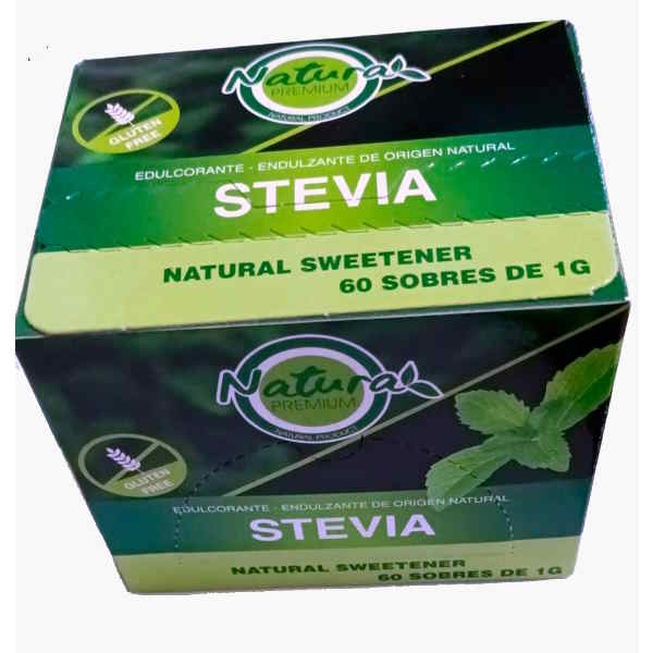 Stevia Monodosis 60 Sobres 1 G. - Natura Premium