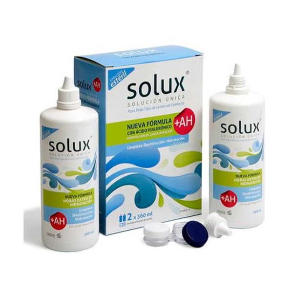 Solución Lentes Contacto 2 X 360 Ml. - Solux