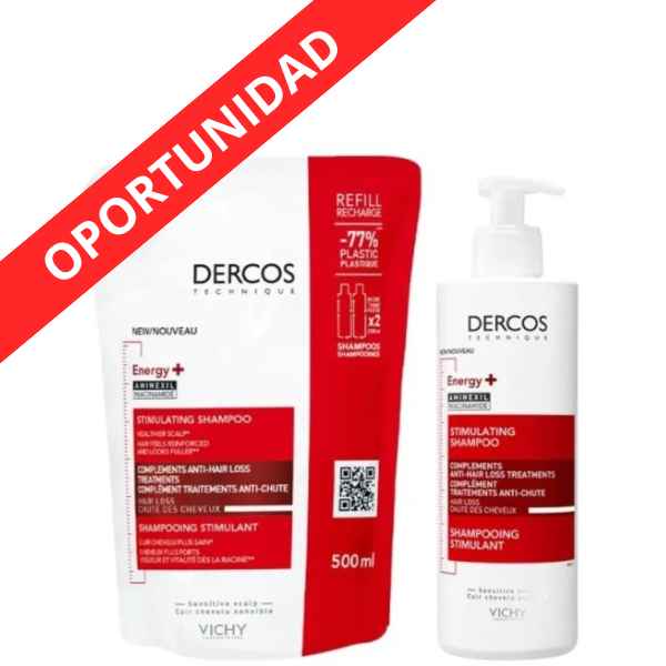 Champú Energy 400 Ml+ Recarga - Vichy