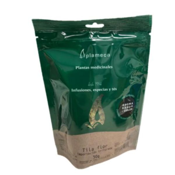 Tila Flor Importación Triturada 50 G. - Plameca